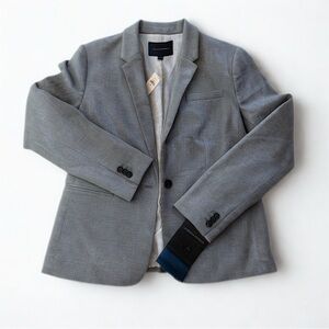 Banana Republic Grey Classic Blazer Women’s Size 10 NWT Corpcore Office